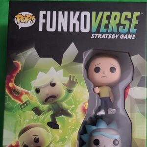 Funkoverse Strategy Game Rick and Morty Expandalone opened never used